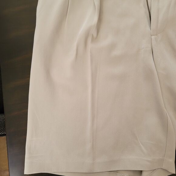 Tommy Bahama Mens Silk Khaki Colored Chino Shorts Size 38 Casual Vacation Pleat - Picture 8 of 10